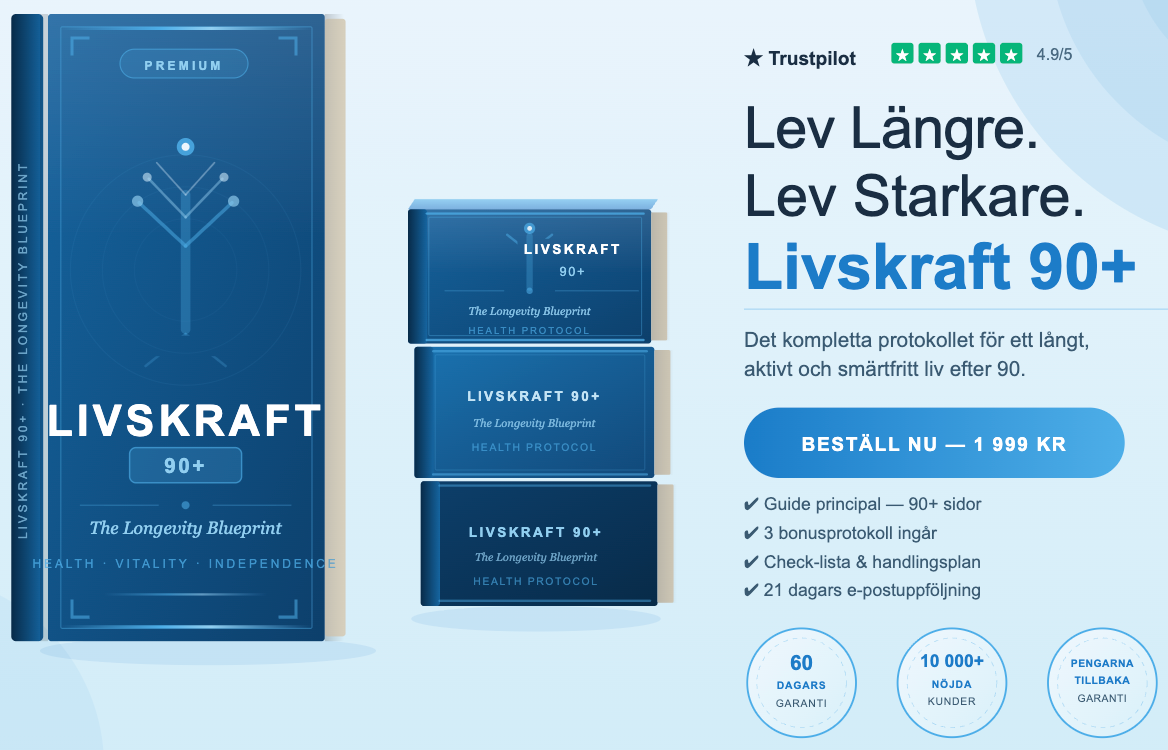 Livskraft 90+ | The Longevity Blueprint